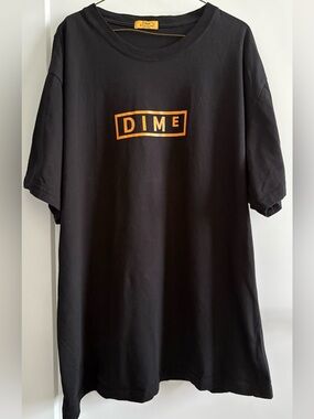 Dime Black Tee